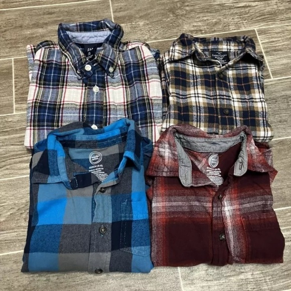 Multiples Other - Flannel Button Long Sleeve Bundle